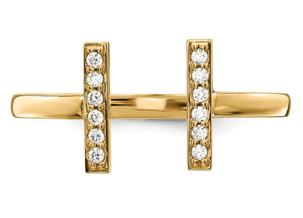 14k Yellow Gold Rings Style Y13743A - Classique Jewelry Inc.