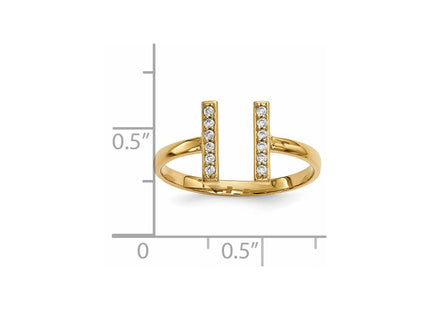 14k Yellow Gold Rings Style Y13743A - Classique Jewelry Inc.