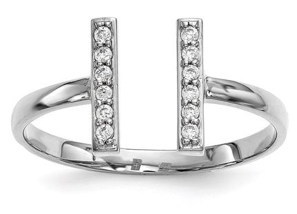 14k White Gold Rings Style Y13743WA - Classique Jewelry Inc.