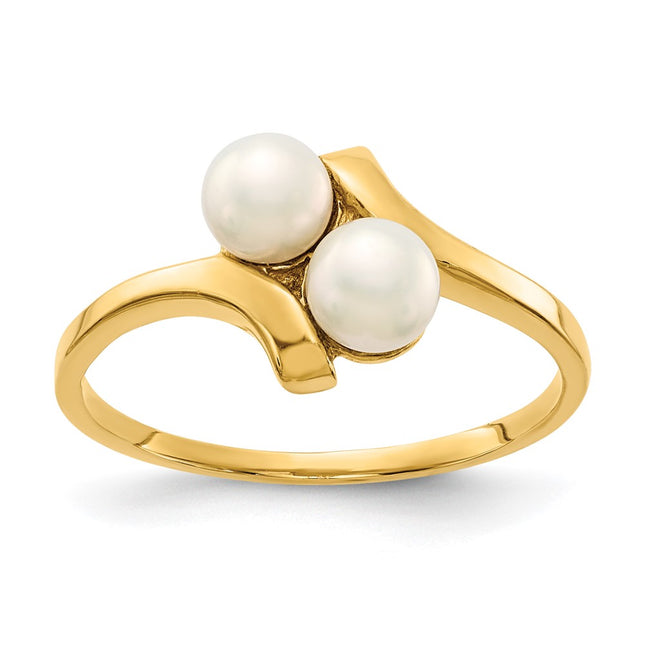 14k Yellow Gold Rings Style Y13940PL - Classique Jewelry Inc.
