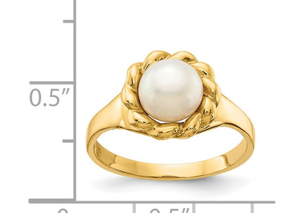 14k Yellow Gold Rings Style Y13941PL - Classique Jewelry Inc.