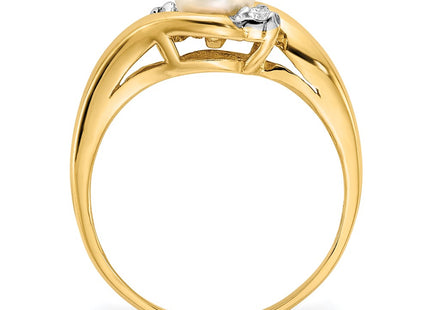 14k Yellow Gold Rings Style Y13942PL - Classique Jewelry Inc.