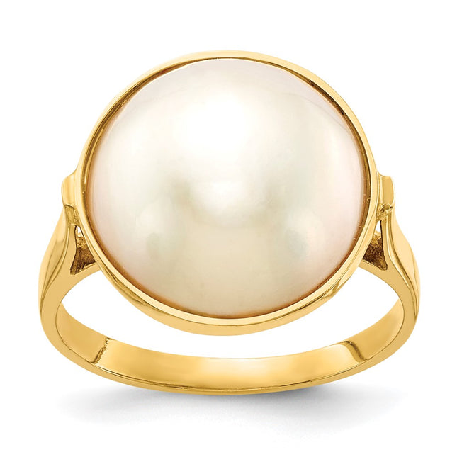 14k Yellow Gold Rings Style Y13943PL - Classique Jewelry Inc.