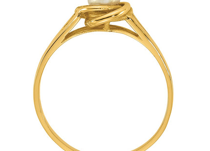 14k Yellow Gold Rings Style Y13954PL - Classique Jewelry Inc.