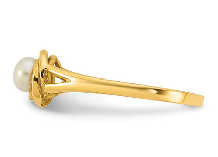 14k Yellow Gold Rings Style Y13954PL - Classique Jewelry Inc.