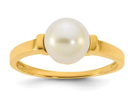 14k Yellow Gold Rings Style Y13955PL - Classique Jewelry Inc.