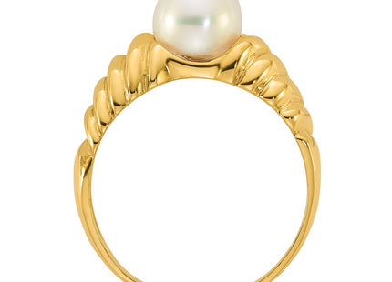 14k Yellow Gold Rings Style Y13956PL - Classique Jewelry Inc.