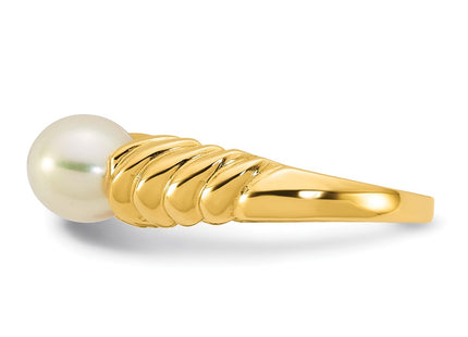 14k Yellow Gold Rings Style Y13956PL - Classique Jewelry Inc.