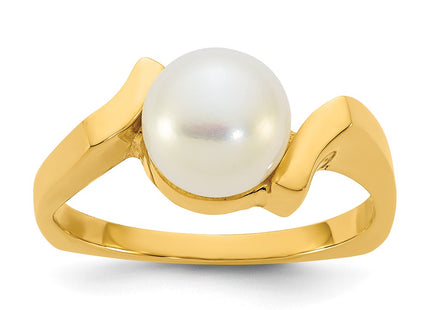 14k Yellow Gold Rings Style Y13957PL - Classique Jewelry Inc.