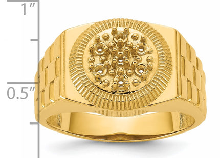 14k Yellow Gold Rings Style Y1517 - Classique Jewelry Inc.