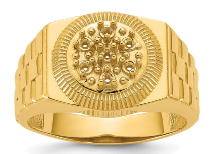 14k Yellow Gold Rings Style Y1517 - Classique Jewelry Inc.