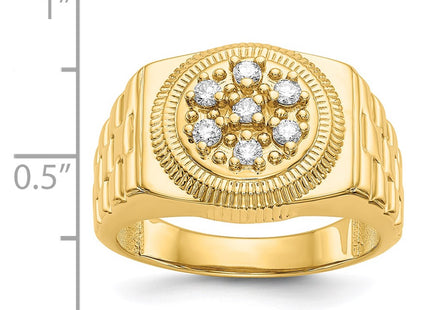 14k Yellow Gold Jewelry Style Y1517AA - Classique Jewelry Inc.