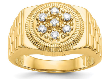 14k Yellow Gold Jewelry Style Y1517AA - Classique Jewelry Inc.