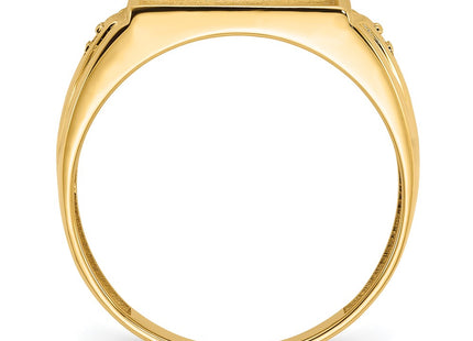 14K gold ring, alternate view