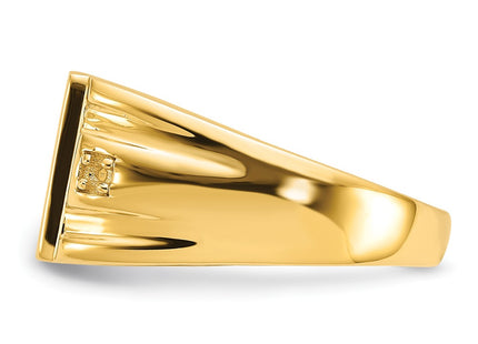 14K gold ring, another view