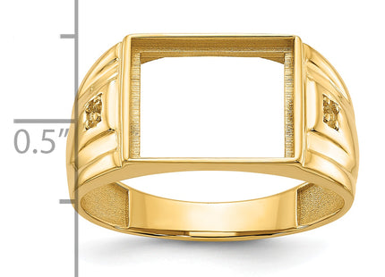 14k Men's ring mounting