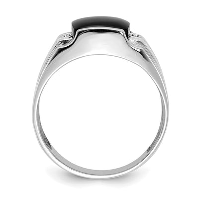 14K White Gold Men's ring mounting
