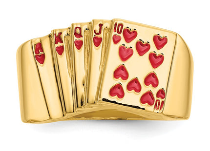 14k Yellow Gold Rings Style Y1569 - Classique Jewelry Inc.