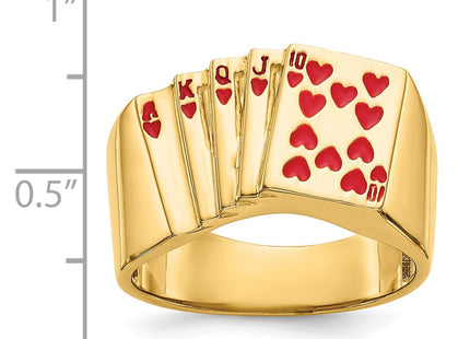 14k Yellow Gold Rings Style Y1569 - Classique Jewelry Inc.