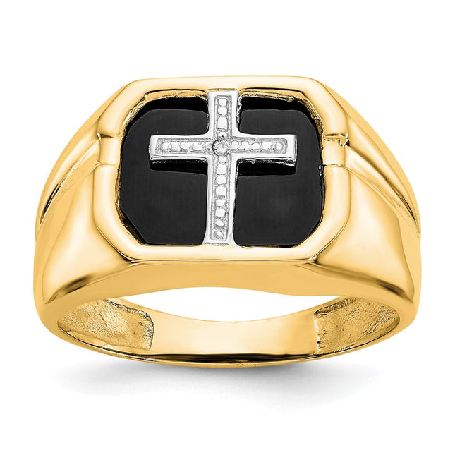 14k Yellow Gold Rings Style Y1572AA - Classique Jewelry Inc.