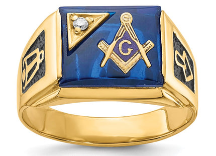 14k Yellow Gold Rings Style Y1586VS - Classique Jewelry Inc.
