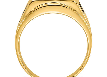 14k Yellow Gold Rings Style Y1590 - Classique Jewelry Inc.