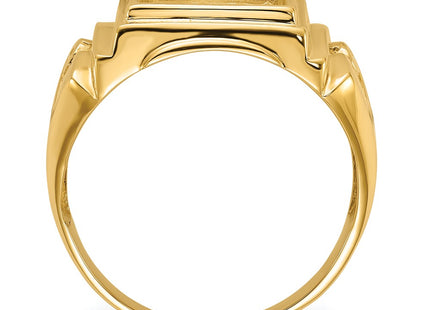 14k Yellow Gold Rings Style Y1593 - Classique Jewelry Inc.