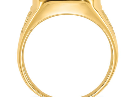 14k Yellow Gold Rings Style Y1596 - Classique Jewelry Inc.