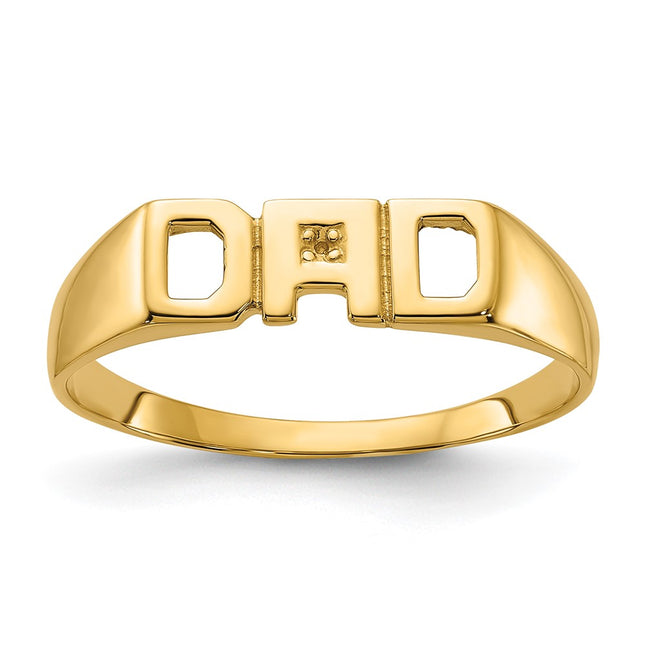 14k Yellow Gold Rings Style Y1612 - Classique Jewelry Inc.