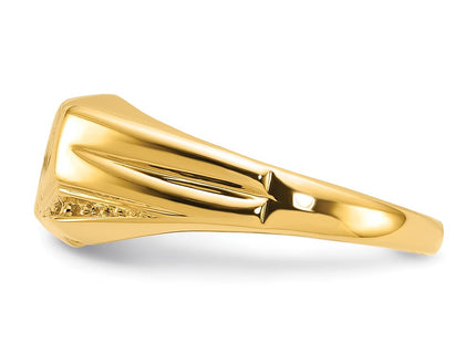 14k Yellow Gold Rings Style Y1616 - Classique Jewelry Inc.