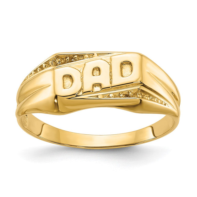 14k Yellow Gold Rings Style Y1616 - Classique Jewelry Inc.