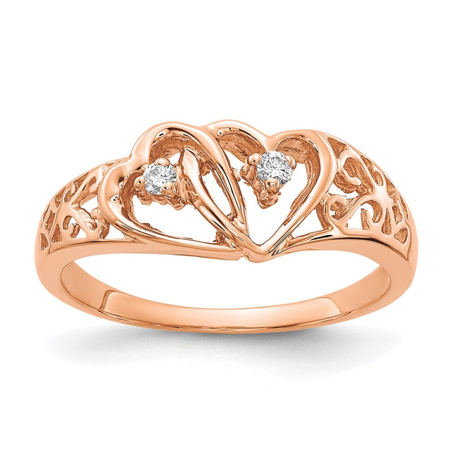 14k Rose Gold Jewelry Style Y1731AA - Classique Jewelry Inc.