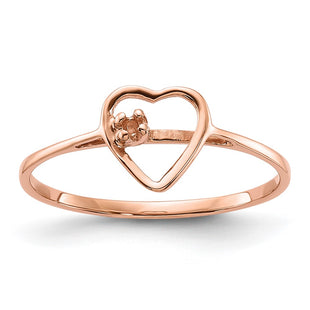 14k Rose Gold Rings Style Y1779 - Classique Jewelry Inc.