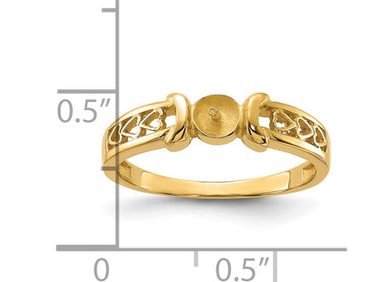 14k Yellow Gold Rings Style Y1847 - Classique Jewelry Inc.