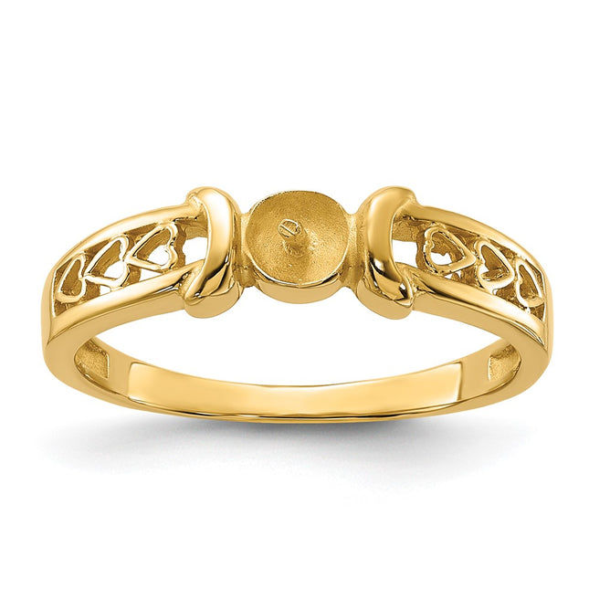 14k Yellow Gold Rings Style Y1847 - Classique Jewelry Inc.