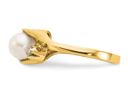 14k Yellow Gold Rings Style Y1932PL - Classique Jewelry Inc.