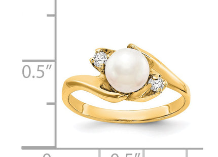 14k Yellow Gold Rings Style Y1932PL - Classique Jewelry Inc.