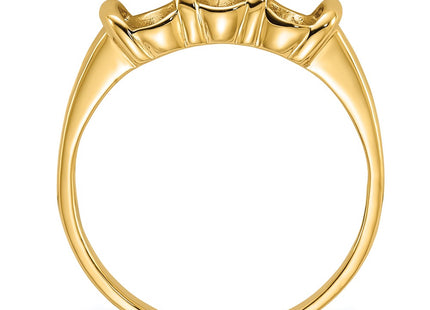 14k Yellow Gold Rings Style Y2034 - Classique Jewelry Inc.
