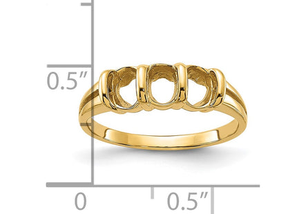 14k Yellow Gold Rings Style Y2034 - Classique Jewelry Inc.