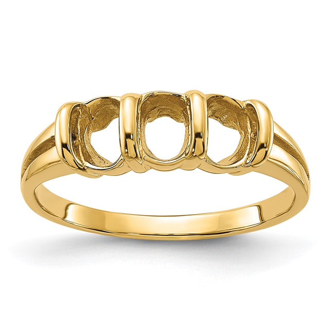 14k Yellow Gold Rings Style Y2034 - Classique Jewelry Inc.