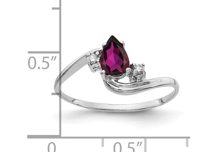 14k White Gold Jewelry Style Y2039RG - Classique Jewelry Inc.
