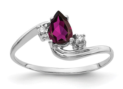 14k White Gold Jewelry Style Y2039RG - Classique Jewelry Inc.
