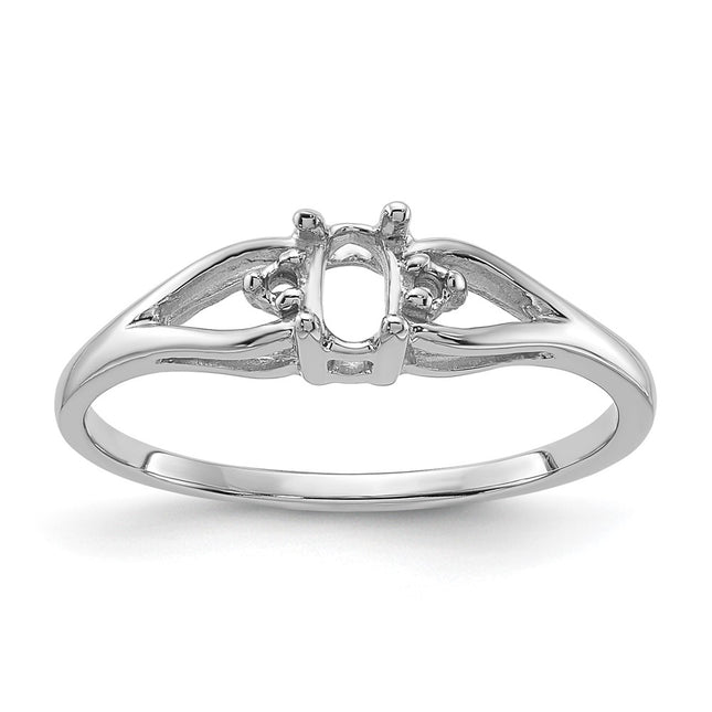 14k White Gold Rings Style Y2080 - Classique Jewelry Inc.