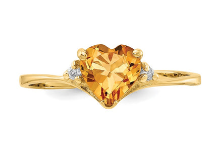 14k Yellow Gold Rings Style Y2185CI - Classique Jewelry Inc.