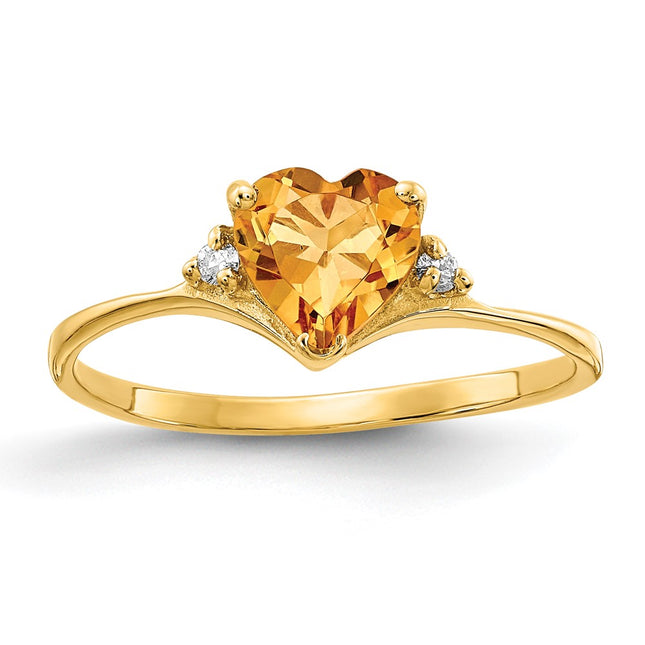 14k Yellow Gold Rings Style Y2185CI - Classique Jewelry Inc.