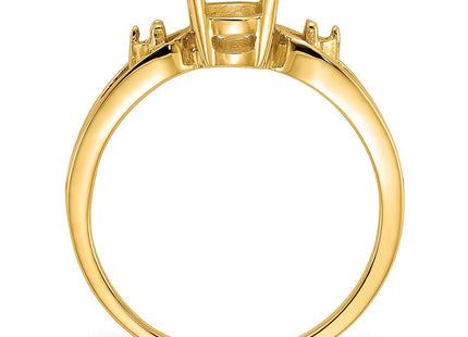 14k Yellow Gold Rings Style Y2189 - Classique Jewelry Inc.