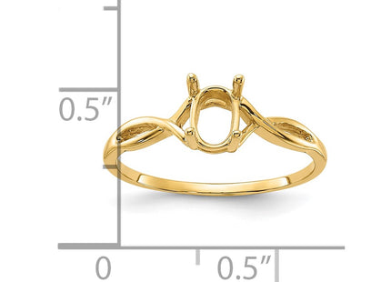 14k Yellow Gold Rings Style Y2197 - Classique Jewelry Inc.