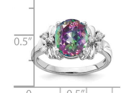 14k White Gold Jewelry Style Y2240FT - Classique Jewelry Inc.