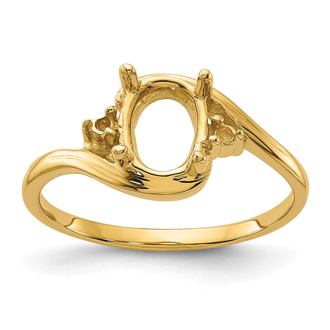 14k Yellow Gold Rings Style Y2245 - Classique Jewelry Inc.