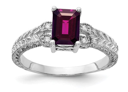 14k White Gold Jewelry Style Y2266RG - Classique Jewelry Inc.